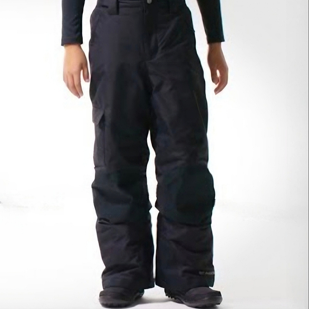 Columbia "tectonite" Kids Black Ski Pants, Size 10-12 ~ EUC